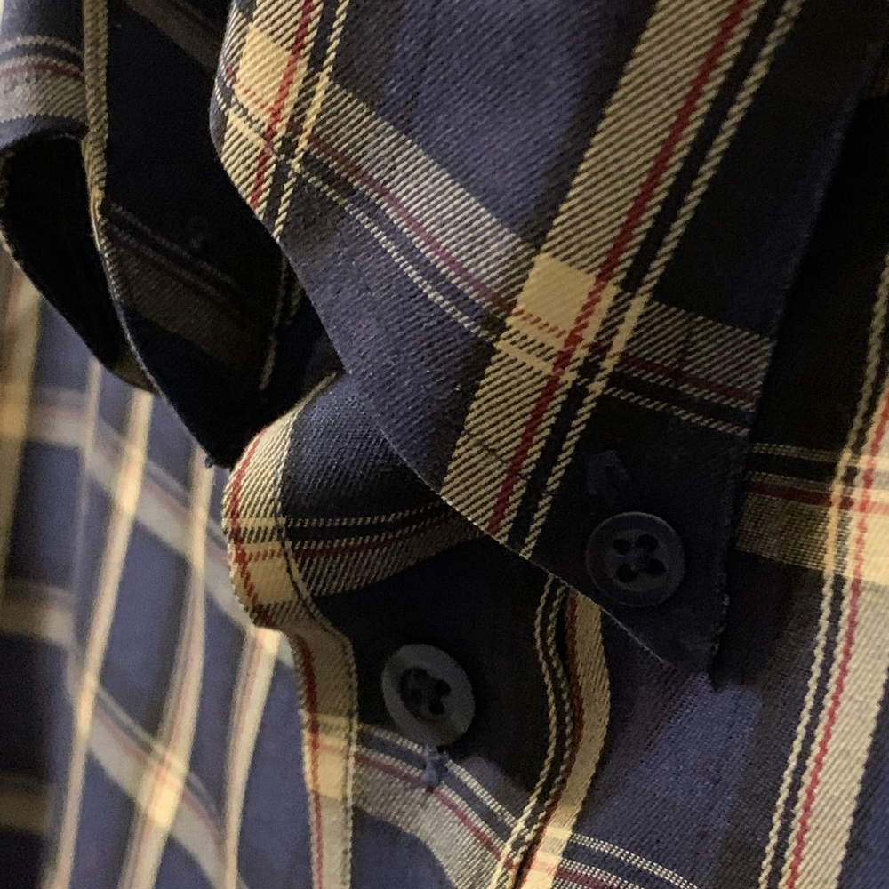 Roundtree and Yorke Button Down Men’s Shirt, Size: 2XLT - Picture 12 of 14